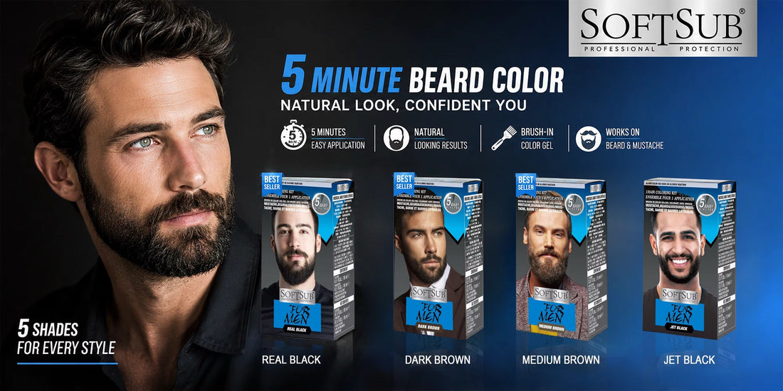 Beard Dye for Gray Hair: How to Pick the Right Shade (Without Looking Dyed)